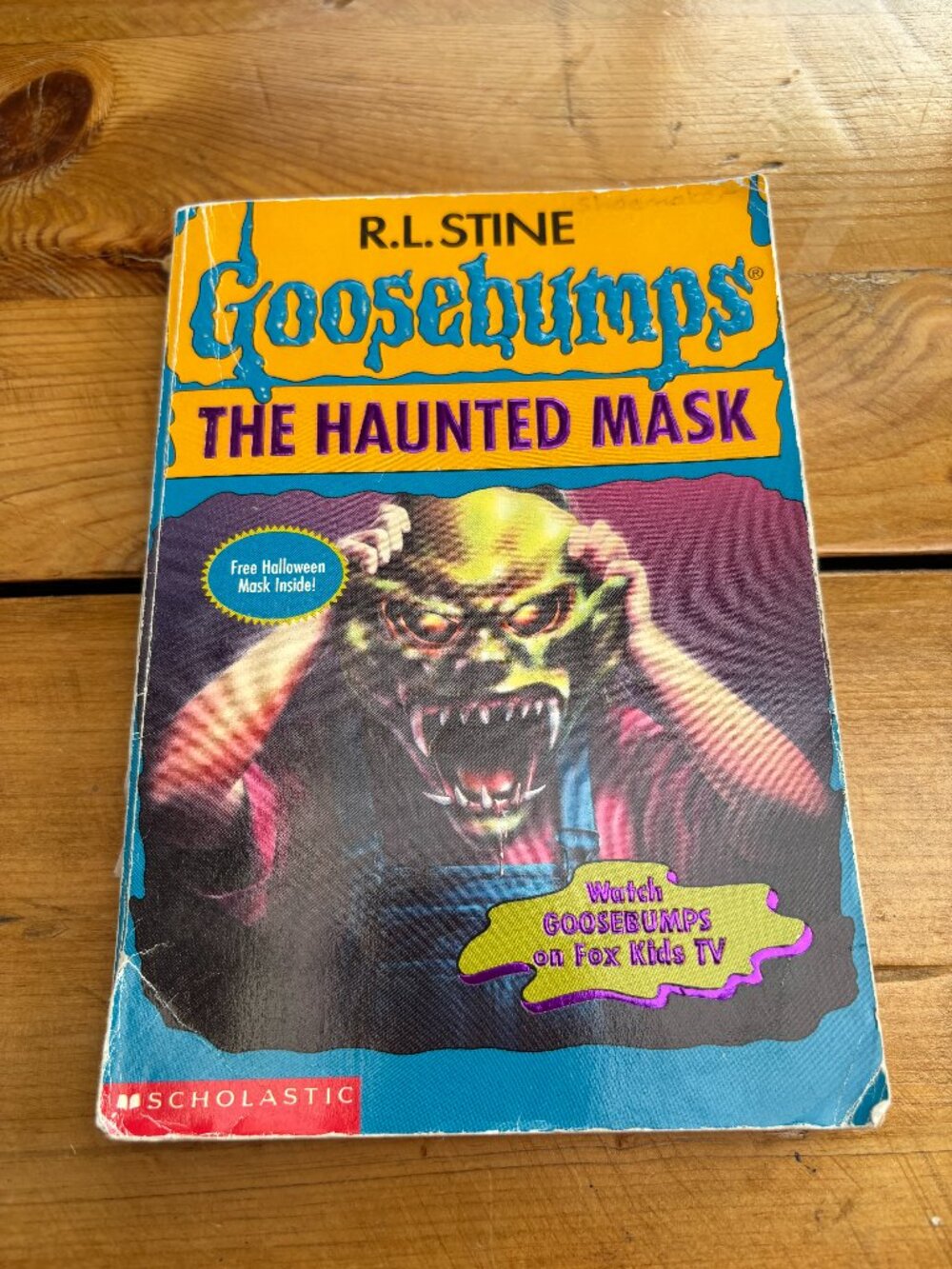 🪱3/12$ VTG '93 Goosebumps #11: The Haunted Mask 🕸️